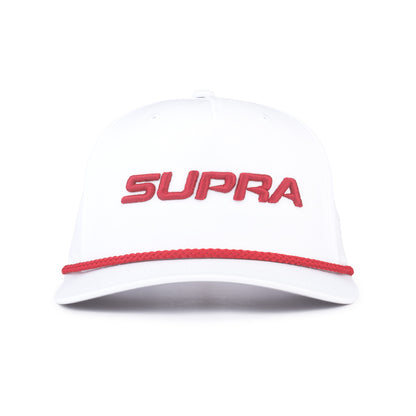Supra Richardson Rope Cap - White / Red