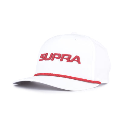 Supra Richardson Rope Cap - White / Red