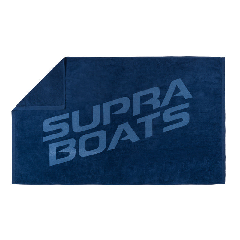 Supra Beach Towel - Navy - CLEARANCE