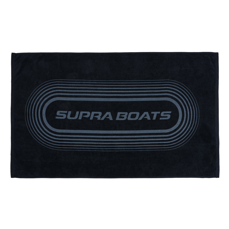 Supra Sound Wave Beach Towel - Black