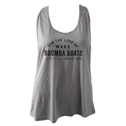 Moomba Women's TriDri Venus Tank - Silver Melange - CLEARANCE