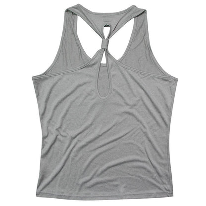 Moomba Women's TriDri Venus Tank - Silver Melange - CLEARANCE