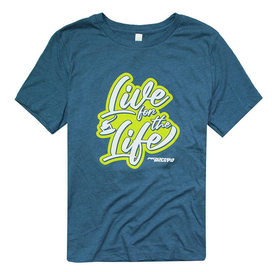 Moomba Women's Live for the Life Relaxed Tee - Heather Deep Teal - CLEARANCE