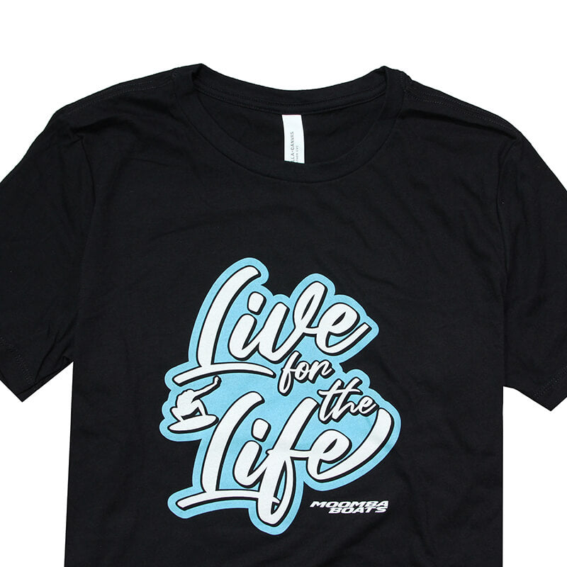 Moomba Women's Live for the Life Relaxed Tee - Black