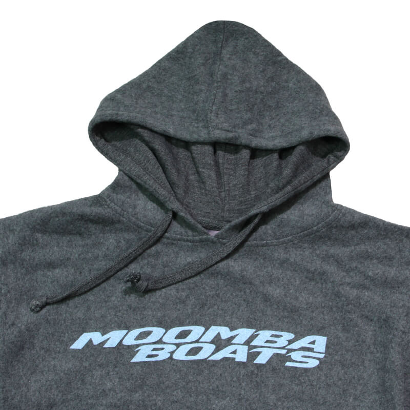 Moomba Flip Side Hooded Sweatshirt - Charcoal Heather