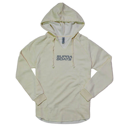 Supra Women's California Hooded Sweatshirt - Bone