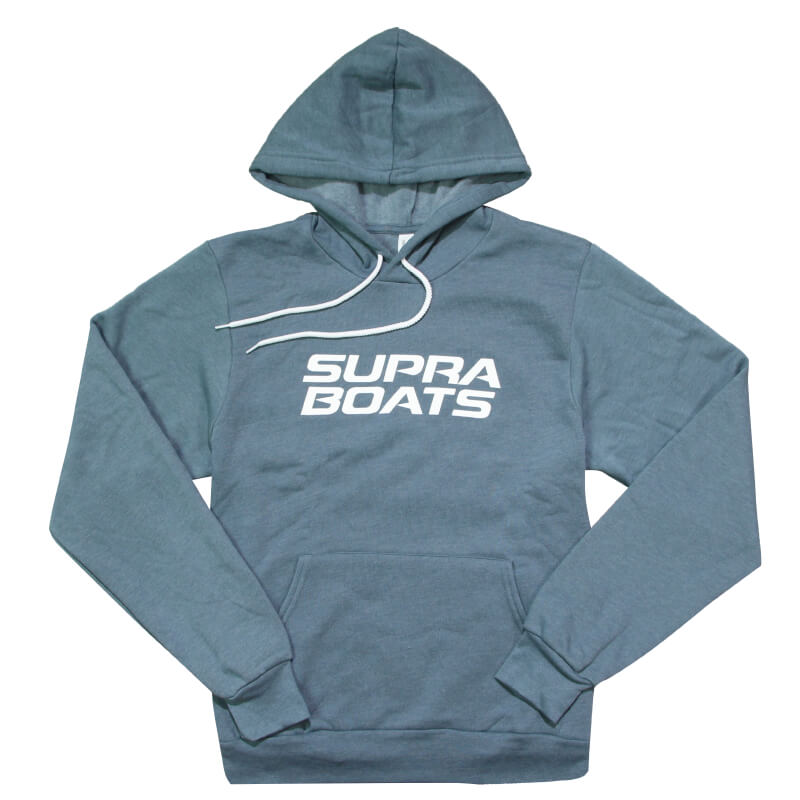 Supra Cool Wave Hooded Sweatshirt - Slate Blue Heather