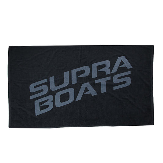 Supra Beach Towel - Black